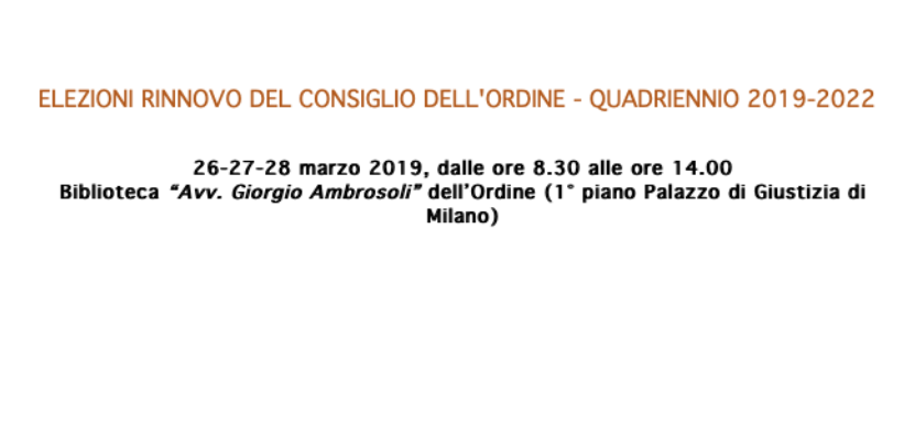 Domande agli associati AGI candidati al Consiglio dell’Ordine degli Avvocati